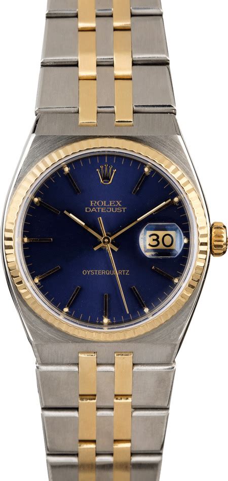 rolex 17013 blue|rolex 17013 datejust oysterquartz.